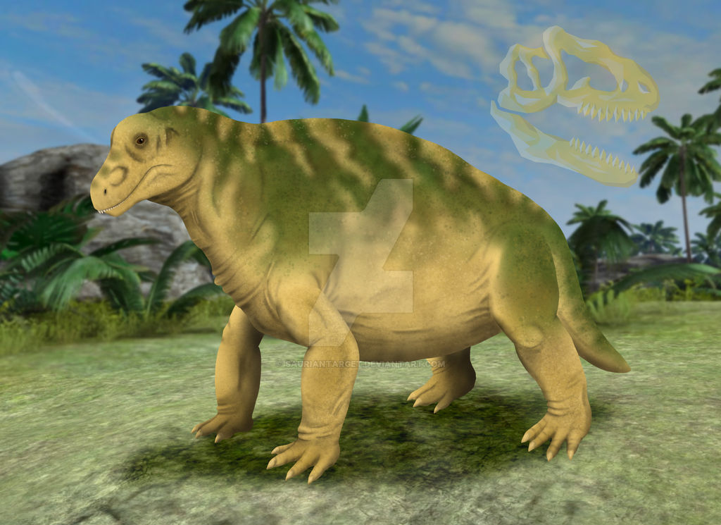 Moschops - Carnivores HD by SaurianTarget on DeviantArt