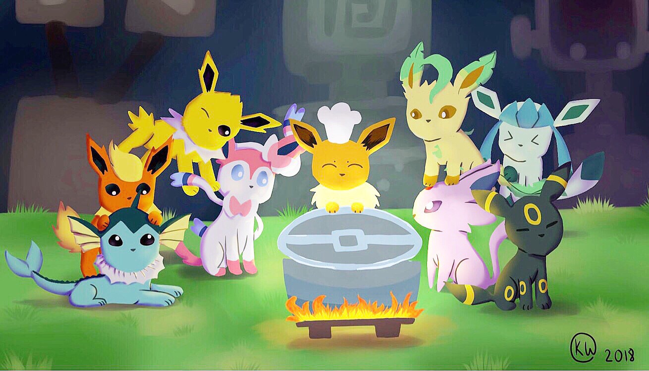 eevee evolution pokemon quest｜TikTok Search