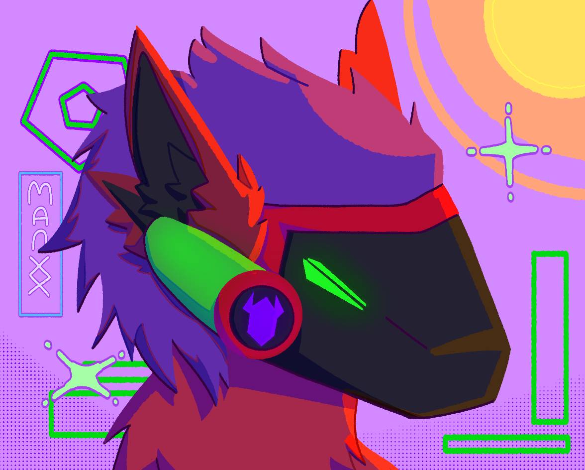 protogen art by isamirandaart on DeviantArt