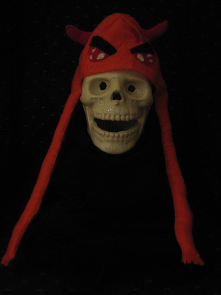 Evil Hat Invention Devil creature felt hat by ChExyCreations on DeviantArt