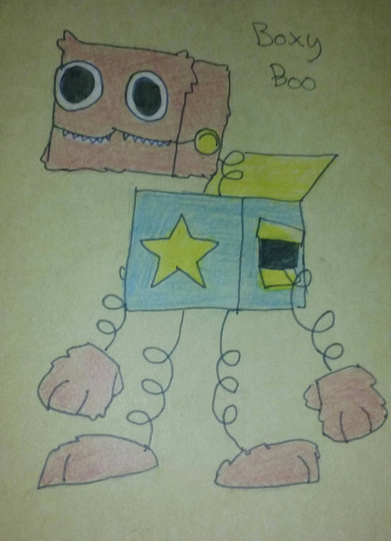 Boxy Boo by AcronixAfton on DeviantArt