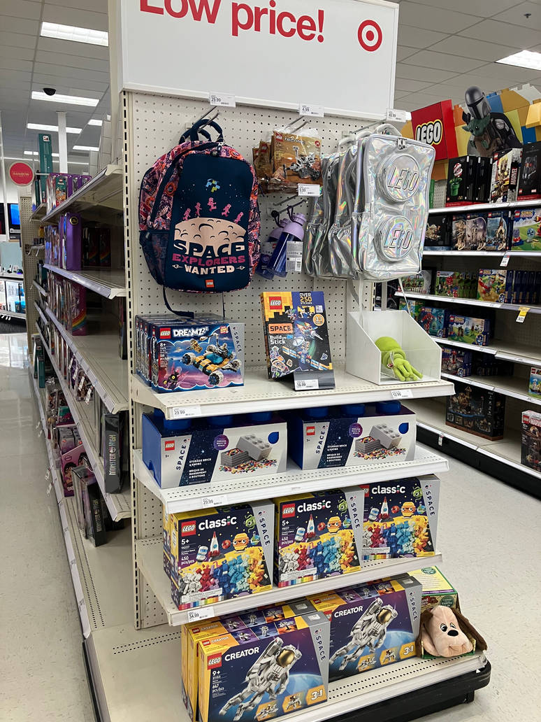 Lego Space sets displayed at Target by BrandonTSW3 on DeviantArt