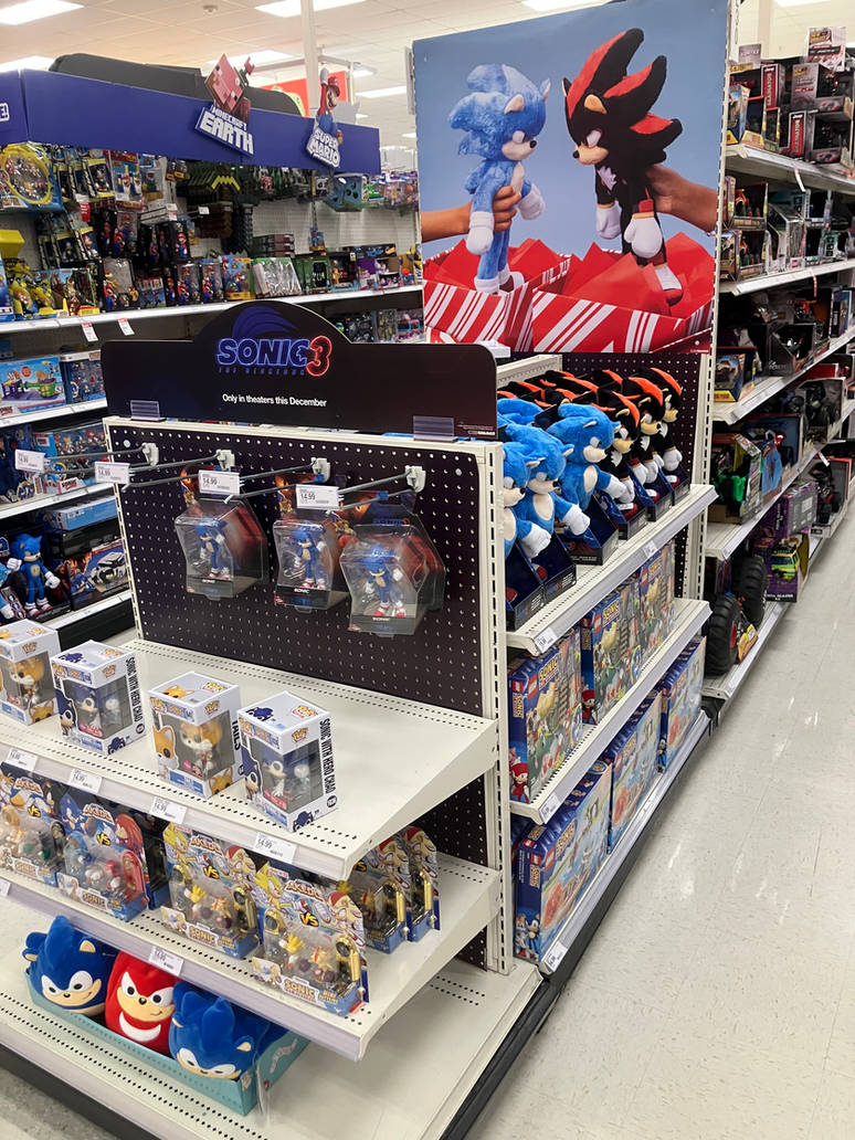 Sonic Red Target Sonic at Target (2) by BrandonTSW3 on DeviantArt