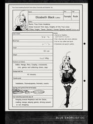 Lizzie Blue Exorcist profile