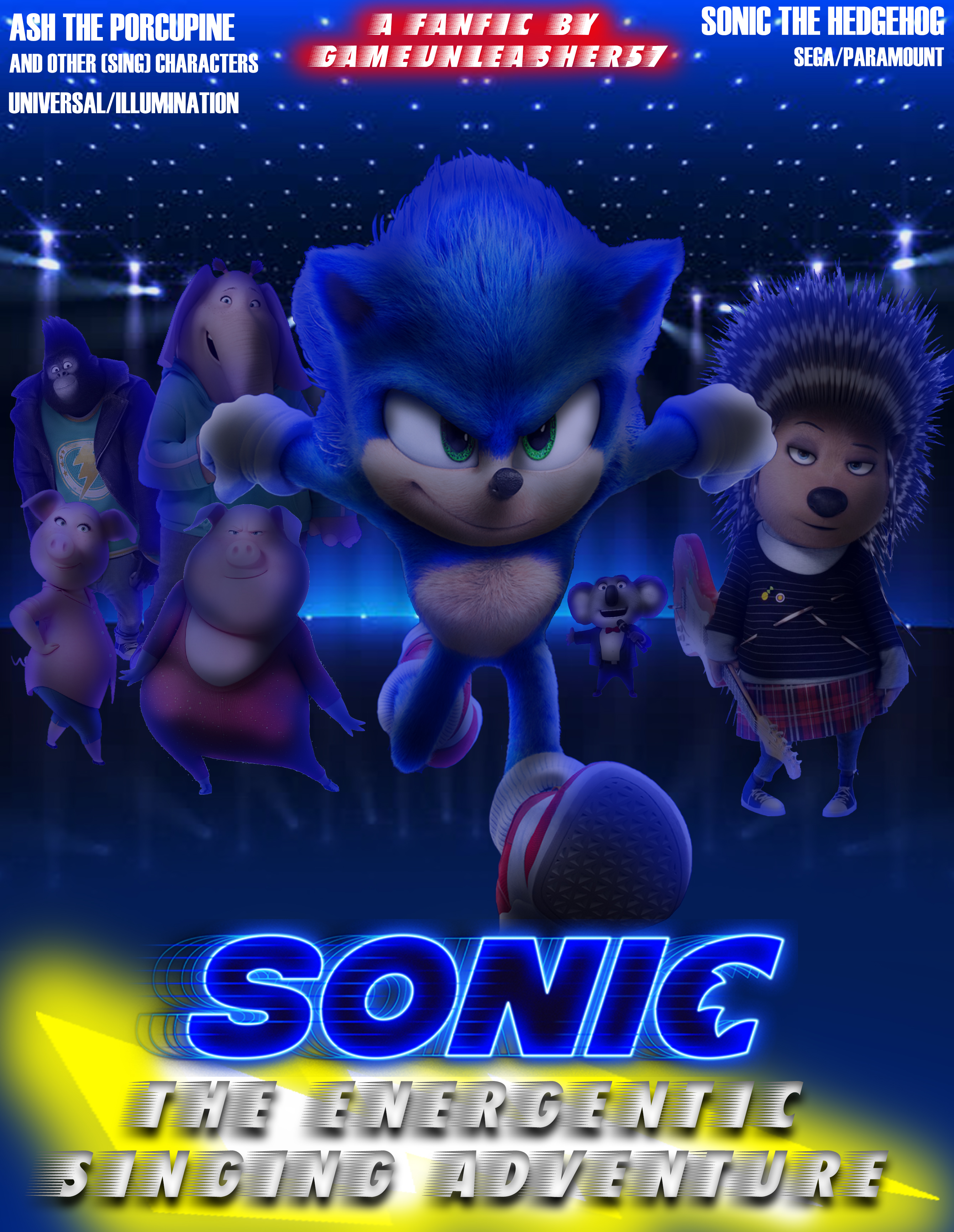 Sonic The Hedgehog 2 movie (fan poster) by jalonct on DeviantArt