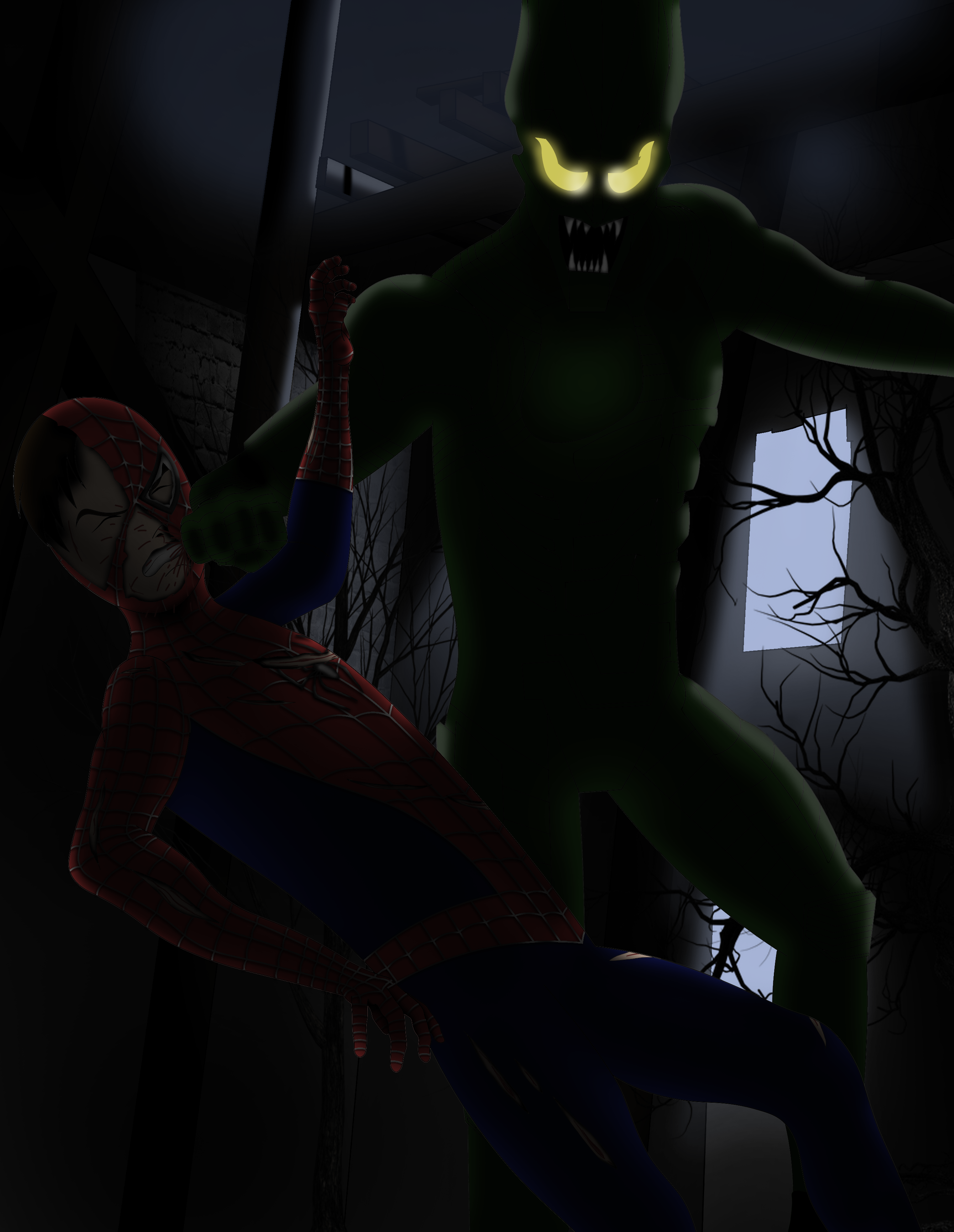 spiderman 1 green goblin