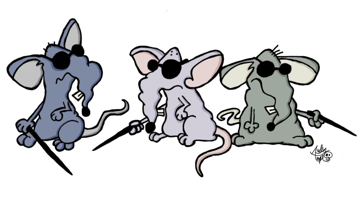 3 Blind Mice by skullsnsketches on DeviantArt 3 Blind Mice by skullsnsketches on DeviantArt