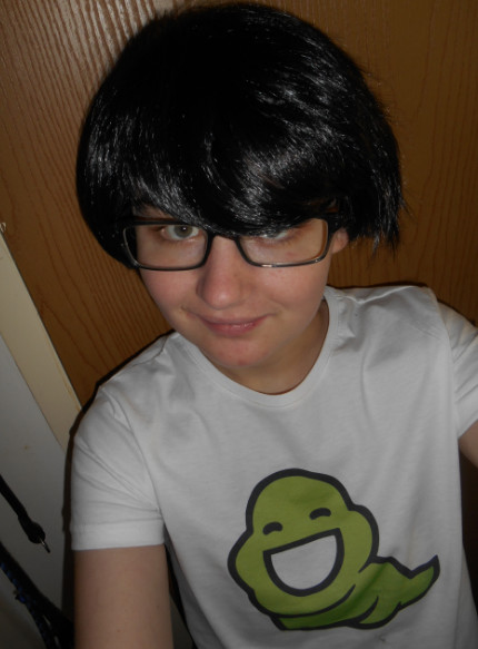 ((Homestuck)) John Egbert and his Ghost t-shirt