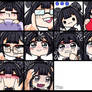 Commission: Emiko Emotes