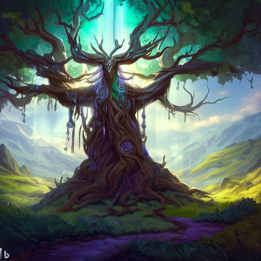 Erued Tree Living Druid Tree 3 by MonNoka on DeviantArt
