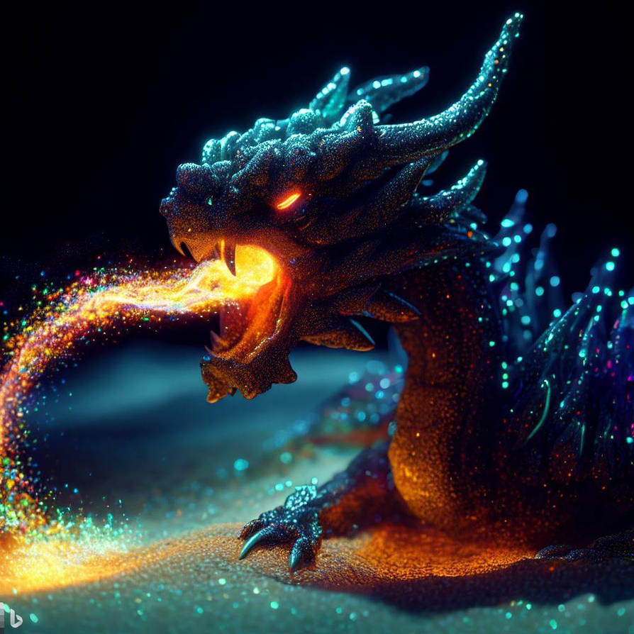Dragon Using Magic Magical Dragon 1 by MonNoka on DeviantArt