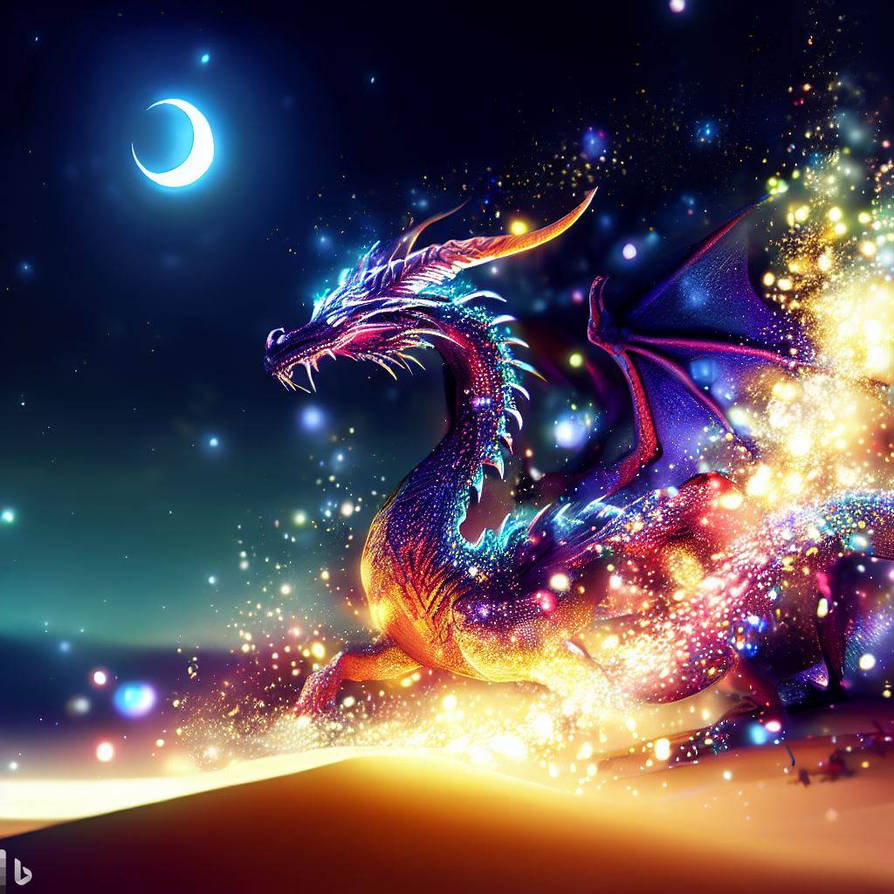 Dragon Using Magic Magical Dragon 2 by MonNoka on DeviantArt