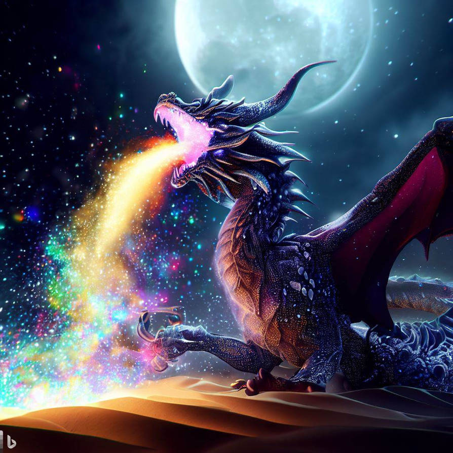 Dragon Using Magic Magical Dragon 3 by MonNoka on DeviantArt