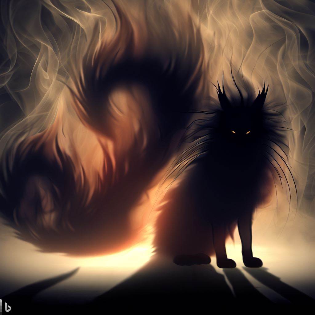Cat With Shadow Shadow Cat by MonNoka on DeviantArt