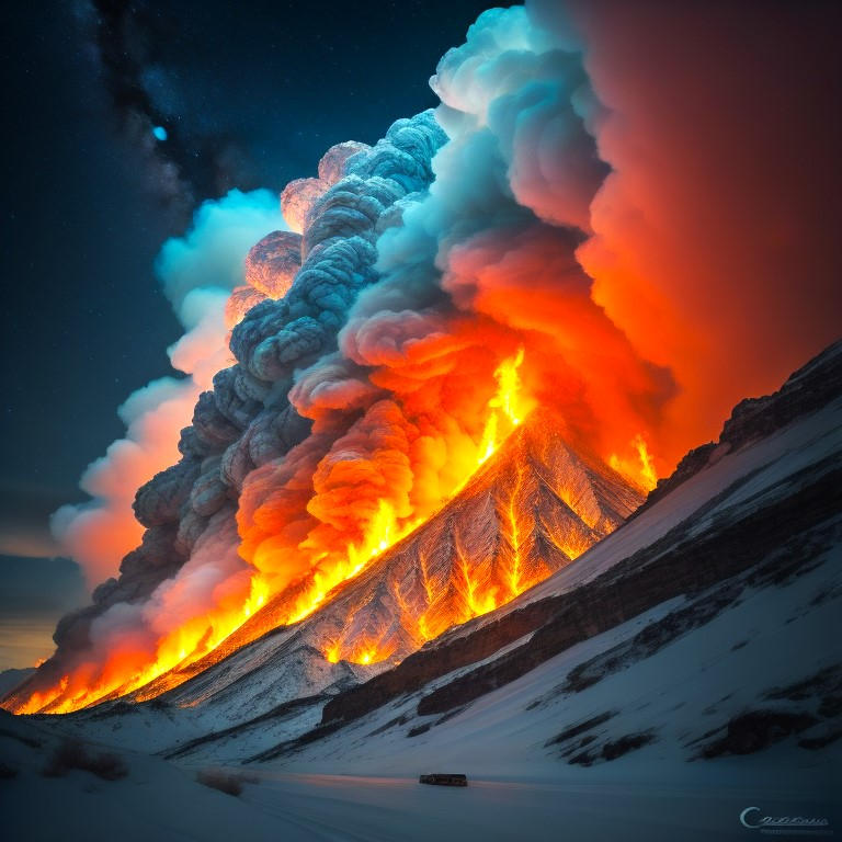 Burning Snow by MonNoka on DeviantArt