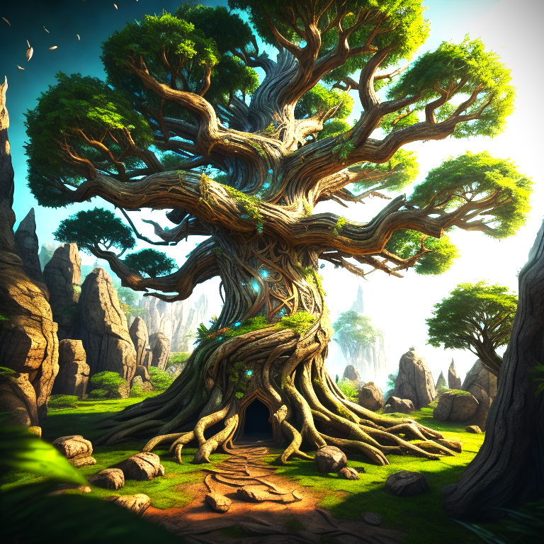 Yonic Tree Mystical Tree by MonNoka on DeviantArt