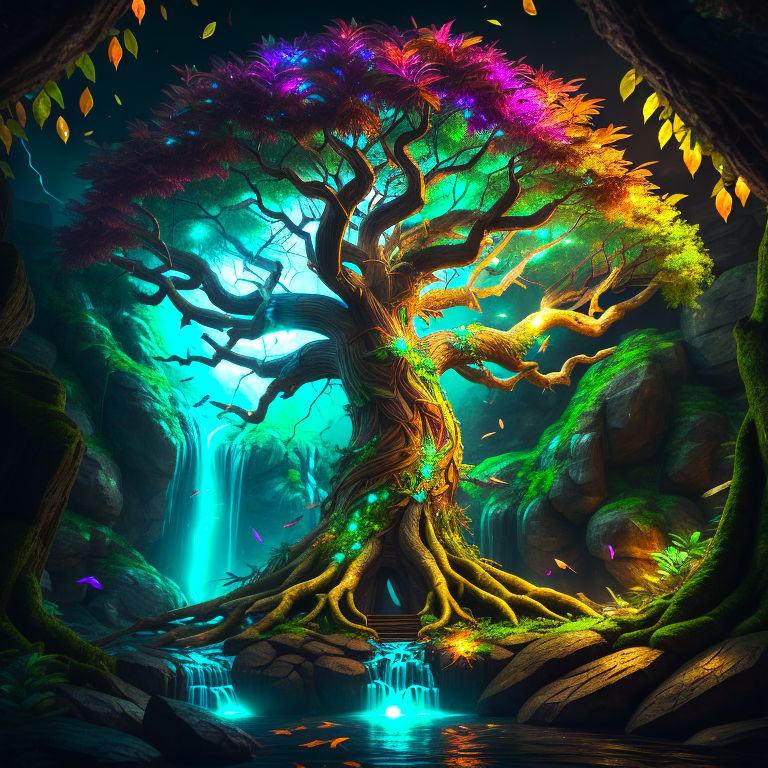 Mystical Tree 5 by MonNoka on DeviantArt