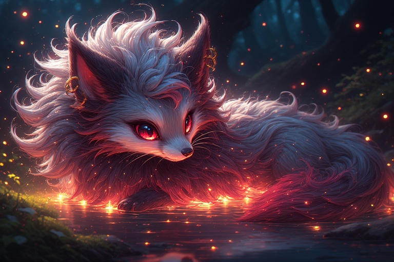 Lithe Fox Lil'Fox by MonNoka on DeviantArt
