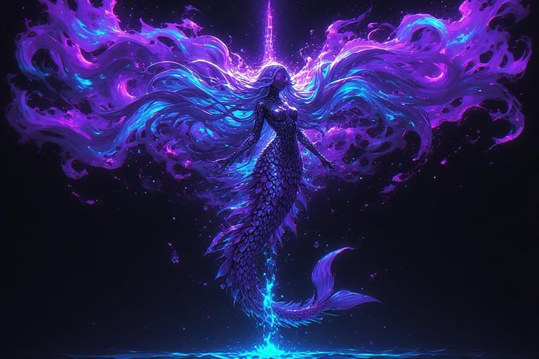 Dark Mermaid1 By MonNoka On DeviantArt dark-mermaid1-by-monnoka-on-deviantart