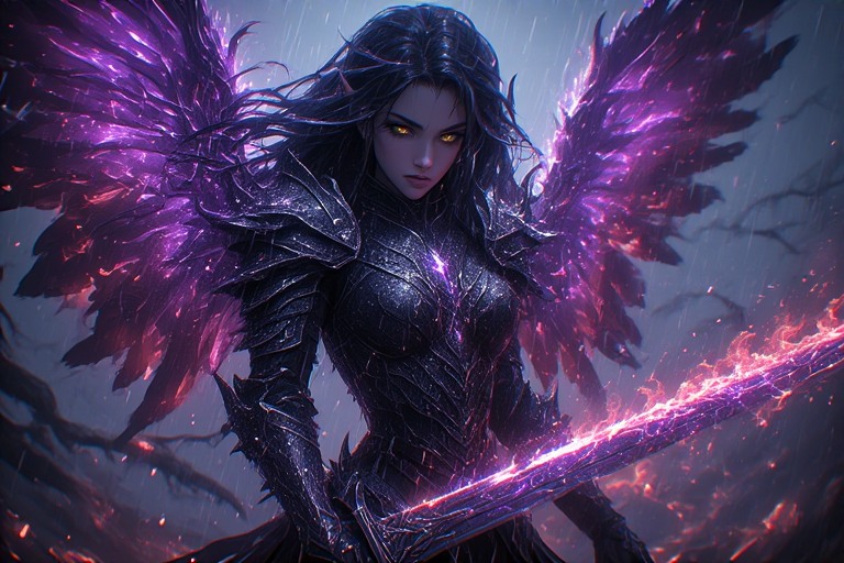 Moon Shadeblade Thaloria Shadeblade by MonNoka on DeviantArt