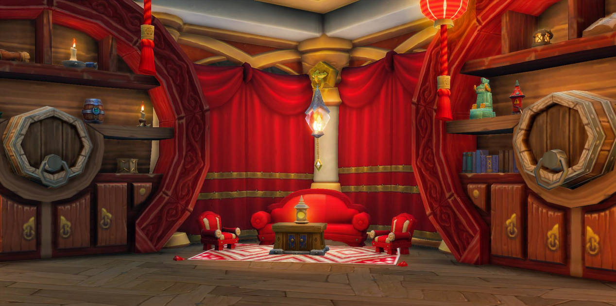 WoW Housing Living Room by MonNoka on DeviantArt