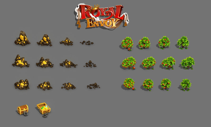 Objects for Royal Envoy