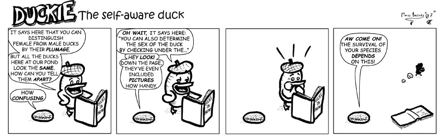 Duckie the Self Aware Duck 60