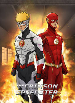 The Crimson Speedster Cover Photo