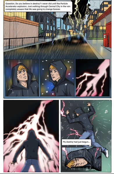 The Crimson Speedster Comic 1 Origins by Choejhulkp9 on DeviantArt
