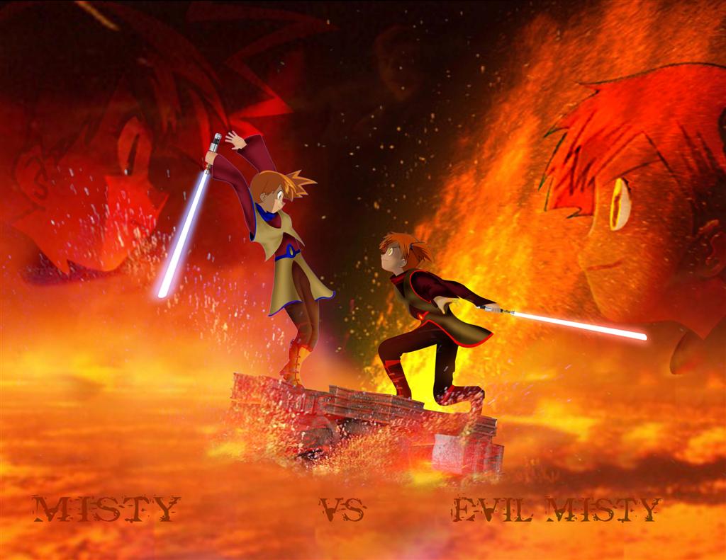 misty vs evil misty