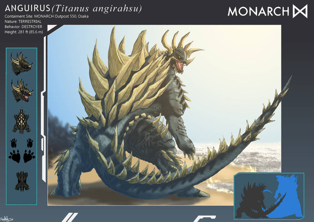 Anguirus (ver.Monsterverse) by Maskottitanium on DeviantArt