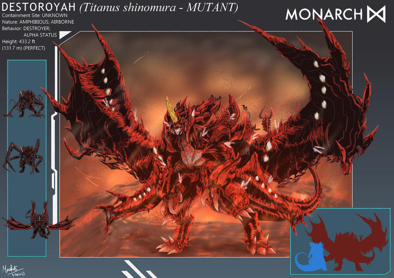 Destoroyah (ver.Monsterverse) by Maskottitanium on DeviantArt