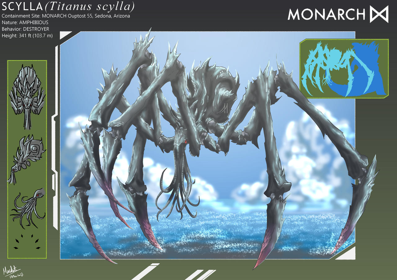 Scylla Monsterverse By Maskottitanium On DeviantArt