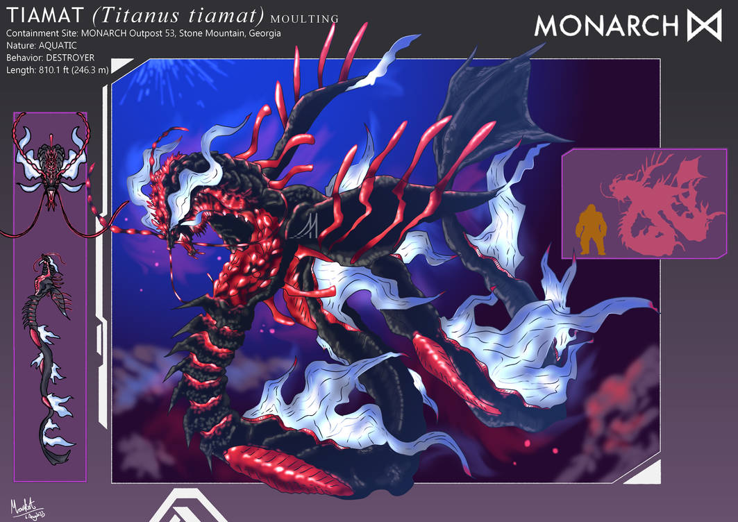 If Tiamat (Monsterverse) Have To Fight SCP-3000? by Pyro-raptor on  DeviantArt