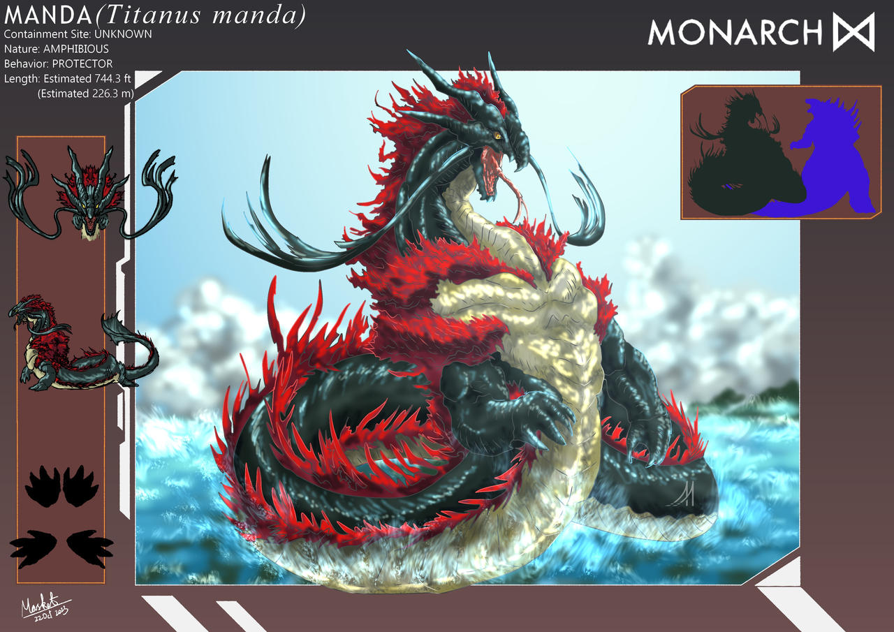 Manda (ver.Monsterverse) by Maskottitanium on DeviantArt