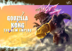 Godzilla X Kong The New Empire Fan-made Poster1