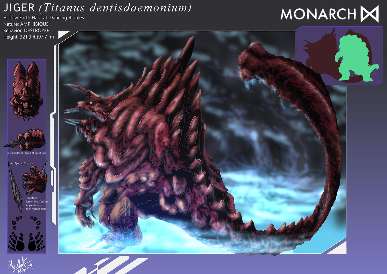 Jiger Driver Jiger (ver.Monsterverse) by Maskottitanium on DeviantArt