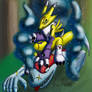 renamon beats Red Veedramon