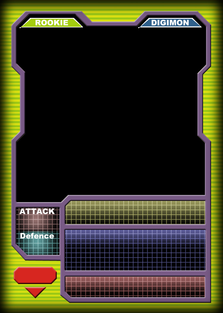 Digimon CCG Rookie Blank