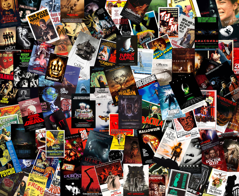 Horror Film Collage by corbinace on DeviantArt