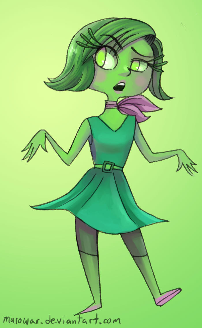 Disgust Inflation Deviantart Inside Out - Disgust by marowar on DeviantArt