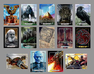 Game of Thornes sketch cards for Rittenhouse