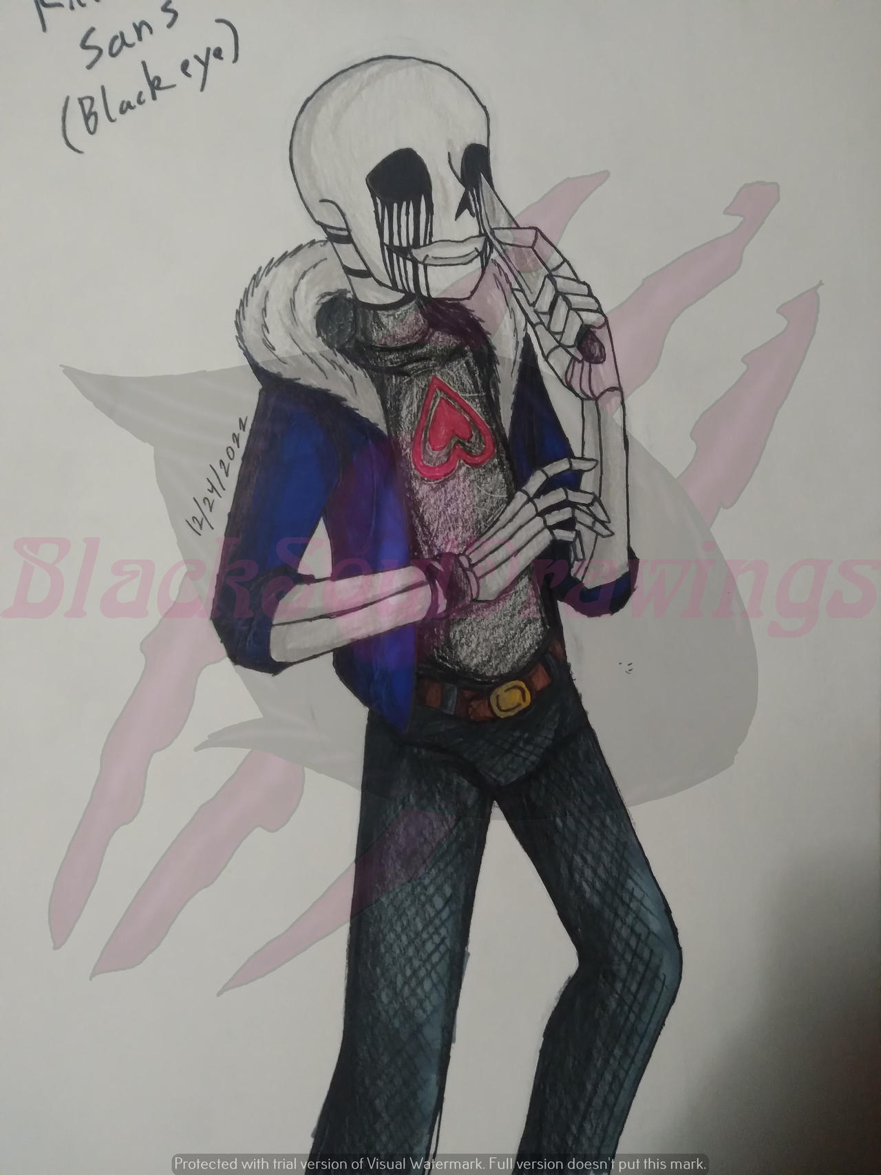 Undertale AU: XChara by lime-imposter09 on DeviantArt