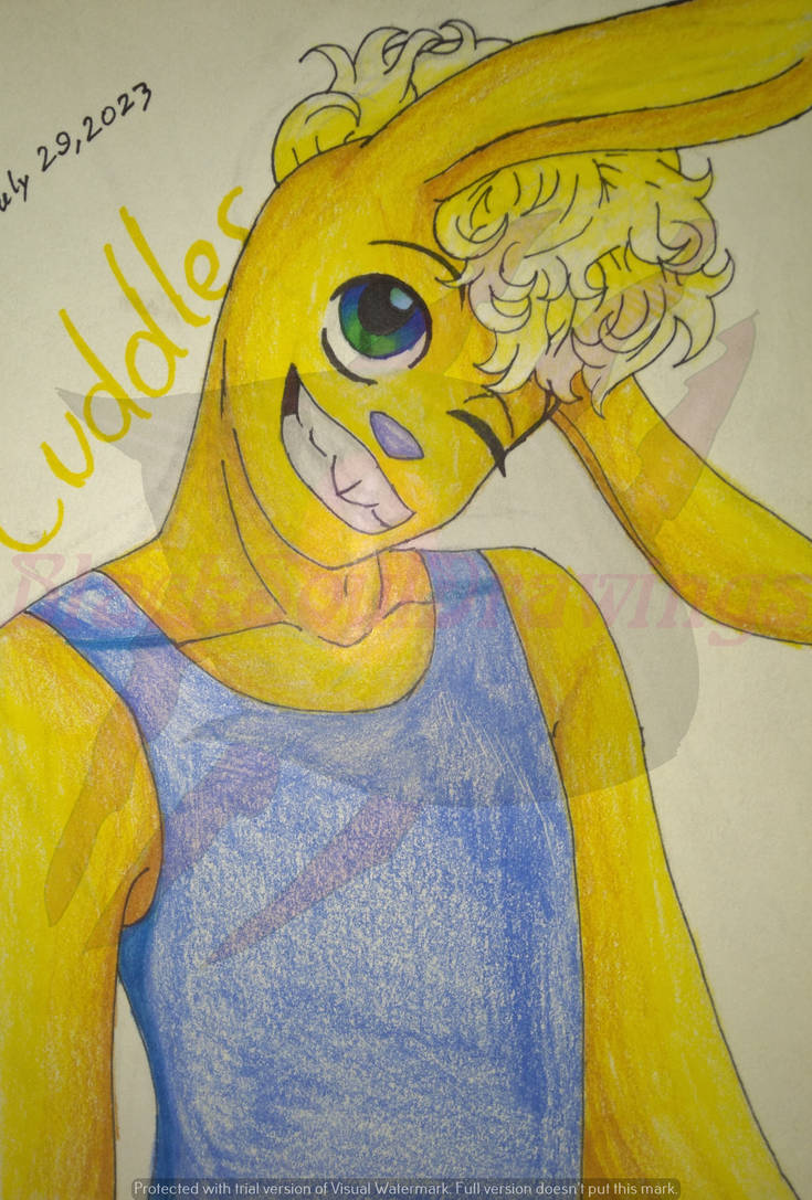 Cuddles the Dare Devil Bunny by BlackSoulDrawings on DeviantArt