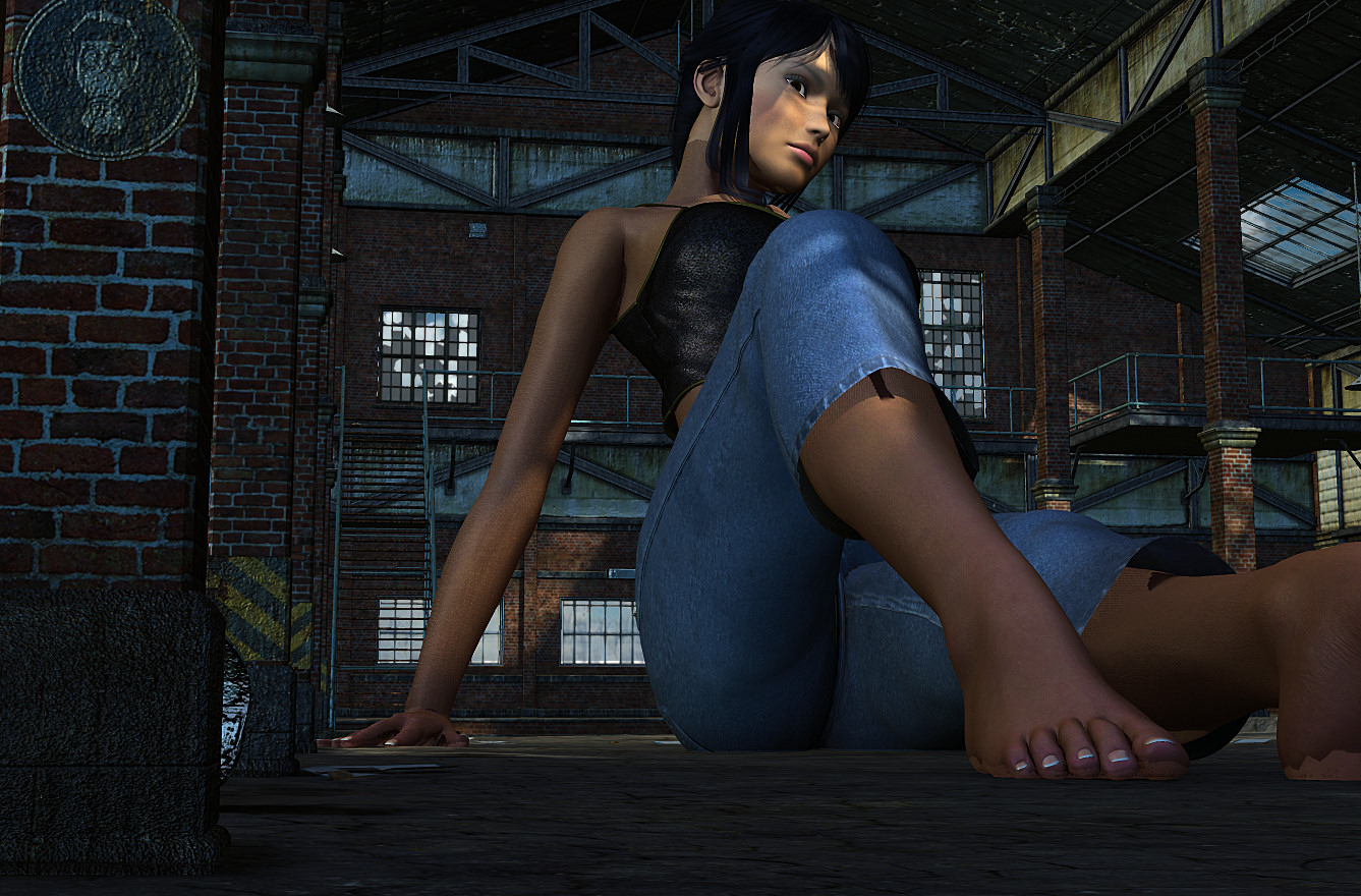 Warehouse giantess