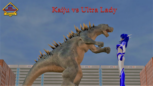 Kajiu Vs Ultralady