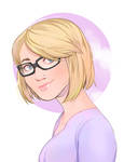 Bust Commission: Megan W by VanessaFardoe