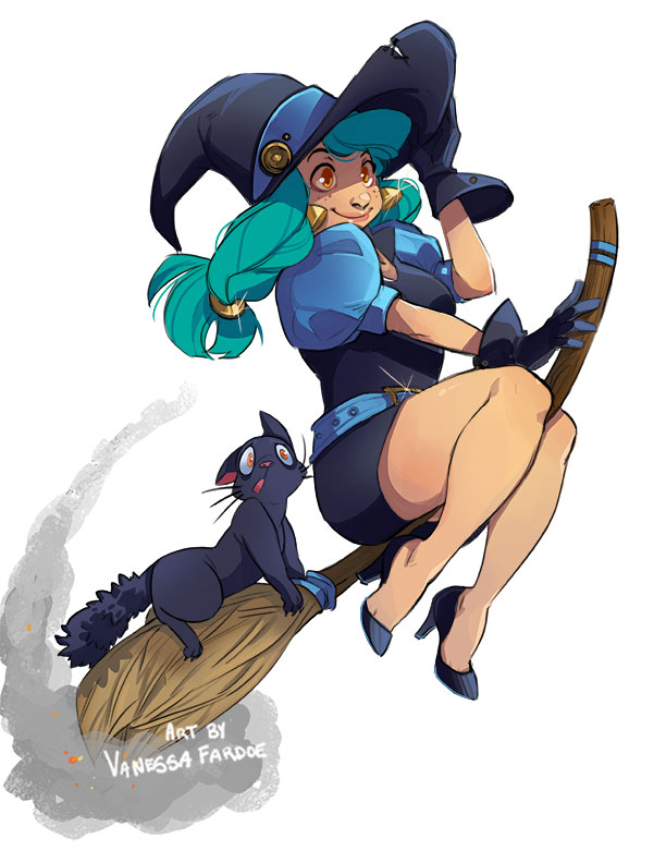 Original Art: Blue Witch by VanessaFardoe
