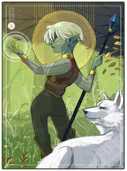 Dragon Age Inquisitor : Mehris Tarot Card