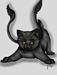 #006 Lil Monster Displacer Kitten